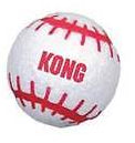KONG Sport Tennis Ball Red and White Dog Toys