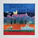 Laid Back in Cape Town by Frans Groenewald Framed Art Print