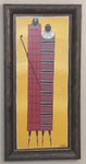 Masai by Rungani Acrylic painting on Board