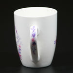 My Grace is Sufficient Ceramic Christian Mug Side View of handle
