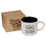 No Coffee No Workee Fund Ceramic Mug with gift box