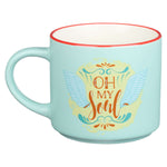 Oh My Soul Fun Ceramic Gift Mug Back view