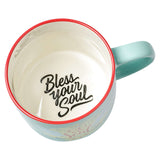 Oh My Soul Fun Ceramic Gift Mug Inside of mug