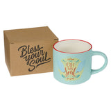 Oh My Soul Fun Ceramic Gift Mug with gift box