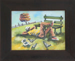 Richman Poor - Itai Vangani - Framed Acrylic painting on board