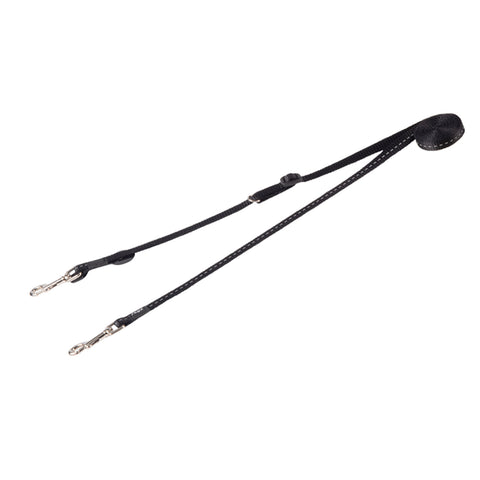 Rogz Control Multi Lead Small Dog Lead 11mm Black
