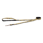 Rogz Small Dog Fashion Lead Leopard Bone