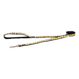 Rogz Small Dog Fashion Lead Leopard Bone