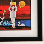 Royal Ballet by Frans Groenewald Framed Art Print Bottom right Corner