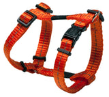 Rogz Utility Small 11mm Nitelife Dog H-Harness Orange reflective