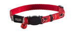 Rogz FancyCat Safeloc Breakaway Cat Collar Red Ladybird
