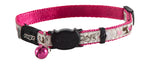 Rogz FancyCat Safeloc Breakaway Cat Collar Pink Hearts
