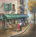 Couple Walking - Canvas Print