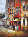 Romantic Street Scene - Canvas Print