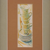 Tazza da Caffee by Karsten Kirchner Framed Print Centre detail