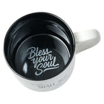 Bless Your Soul Fun Ceramic Mug Thou Shalt Not Try Me Inside