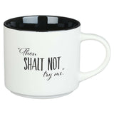 Bless Your Soul Fun Ceramic Mug Thou Shalt Not Try Me