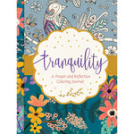 Tranquility Christian Colouring Journal Front Cover